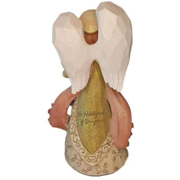 Enesco Foundations Angel Playing Violin Christmas Angel Figurine - Picture 3 of 11